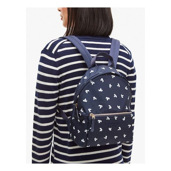 Kate Spade City Pack Paper Boats Medium Backpack PXR00417 main image 8